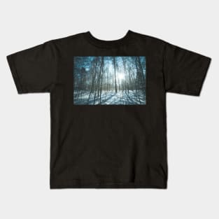 Winter forest Kids T-Shirt